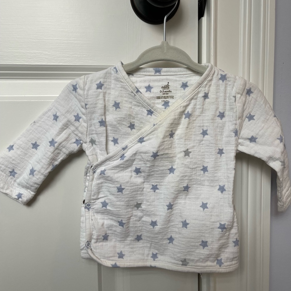 Aden + Anais Kimono Top || sz 0-3 months